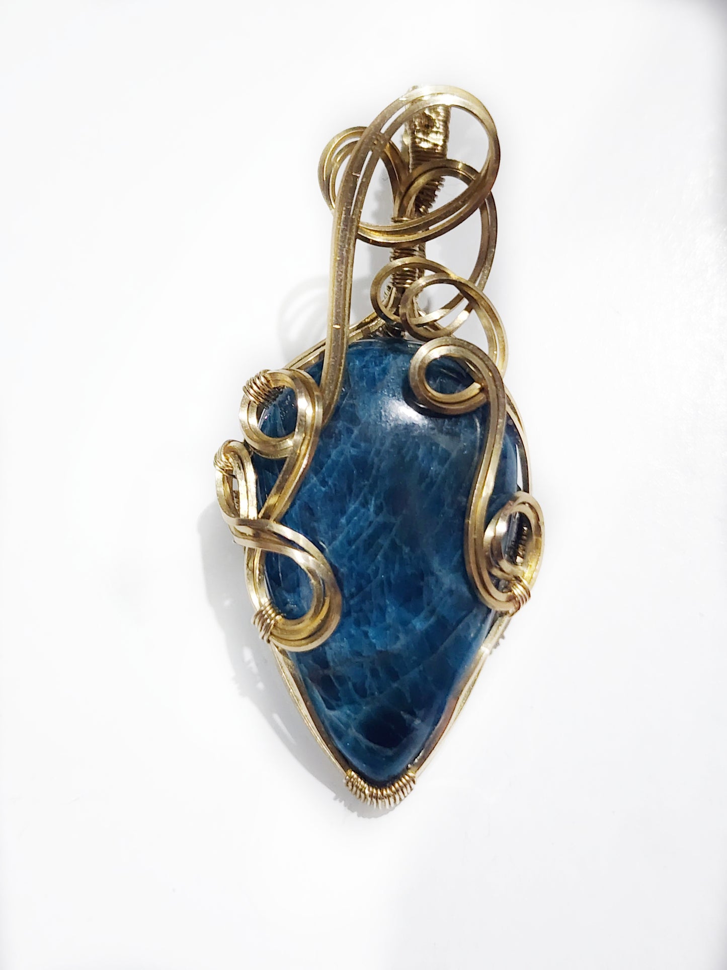 Apatite in Brass