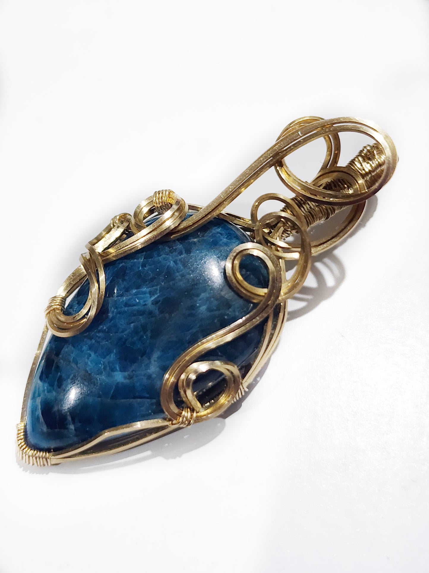 Apatite in Brass