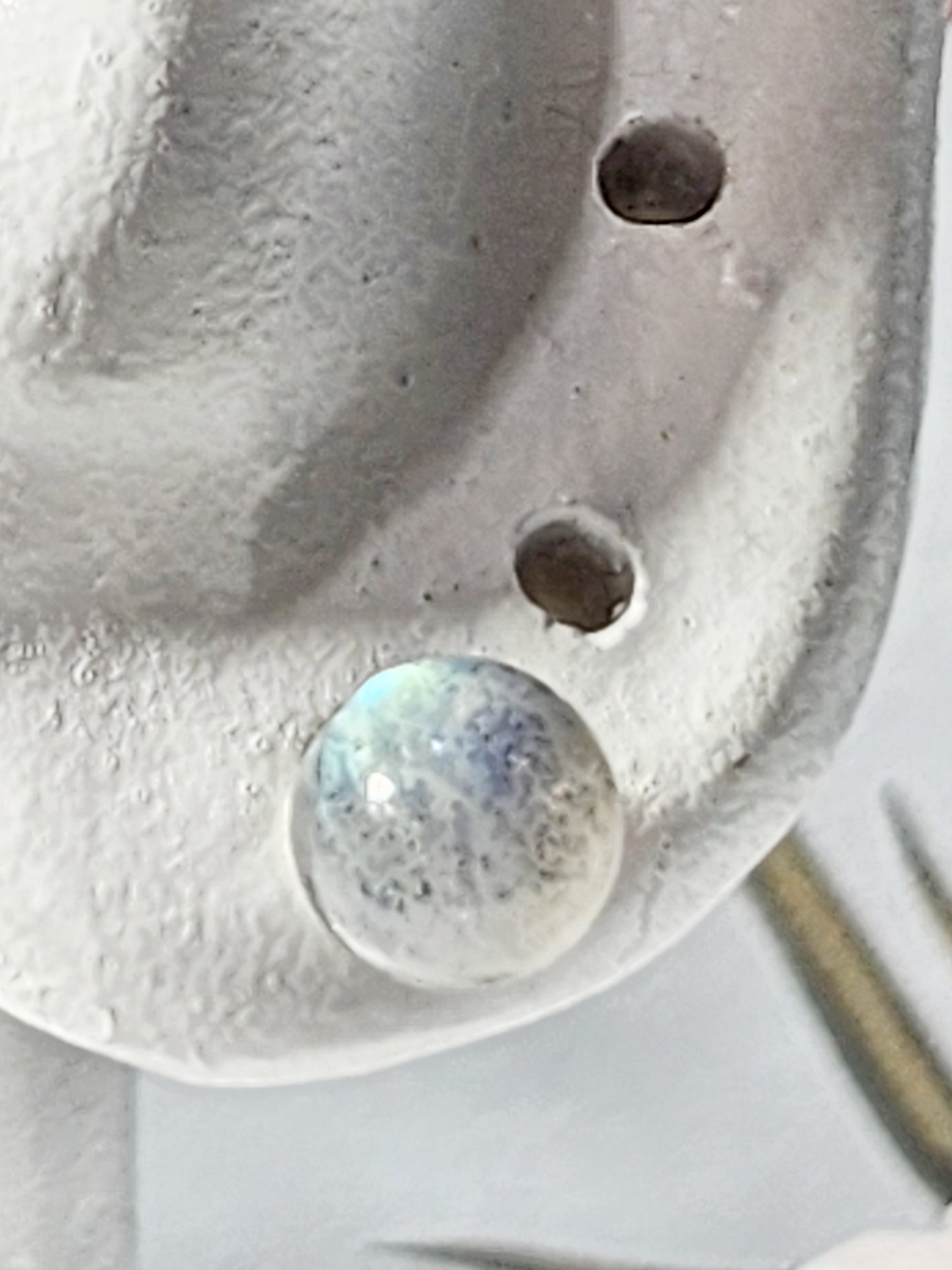 Labradorite Studs