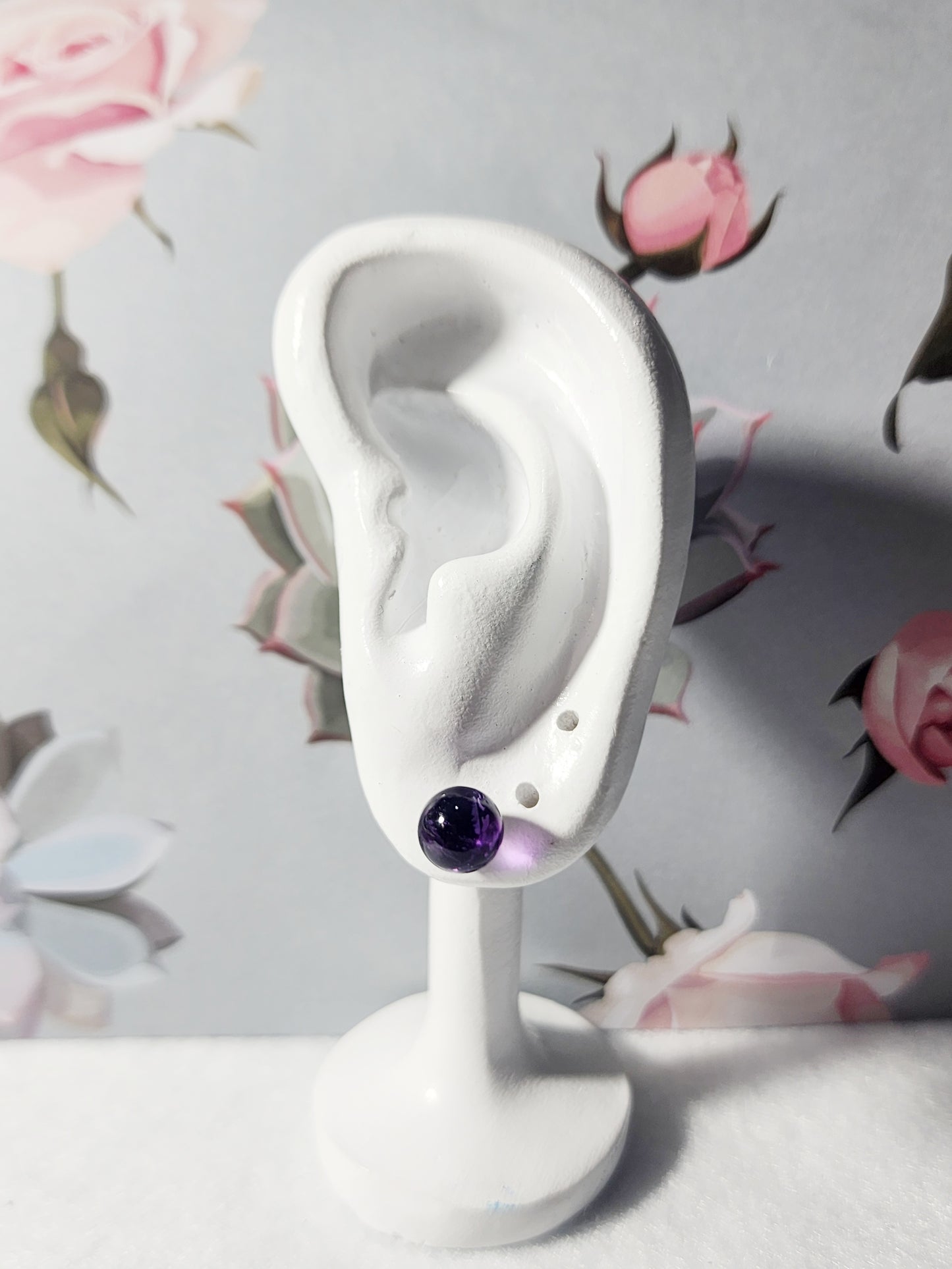 Amethyst Studs