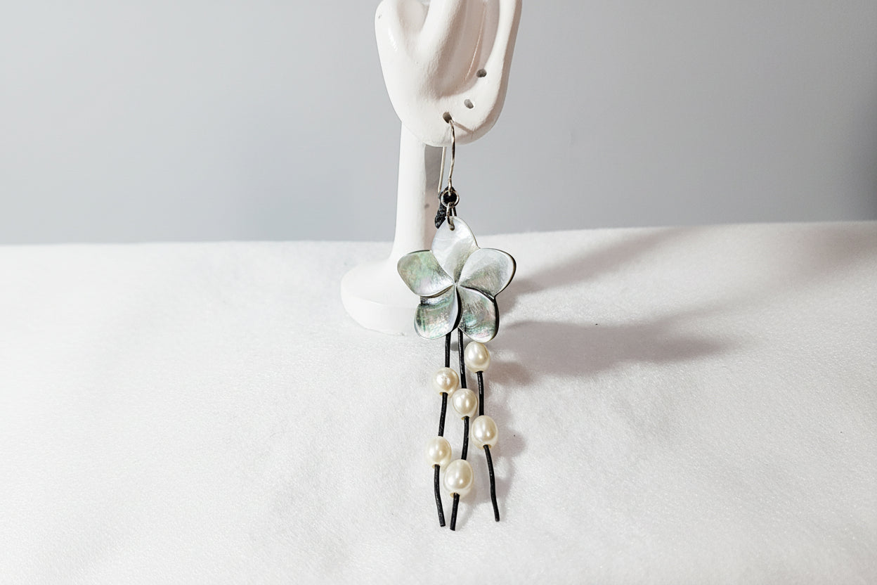 Plumeria Earrings