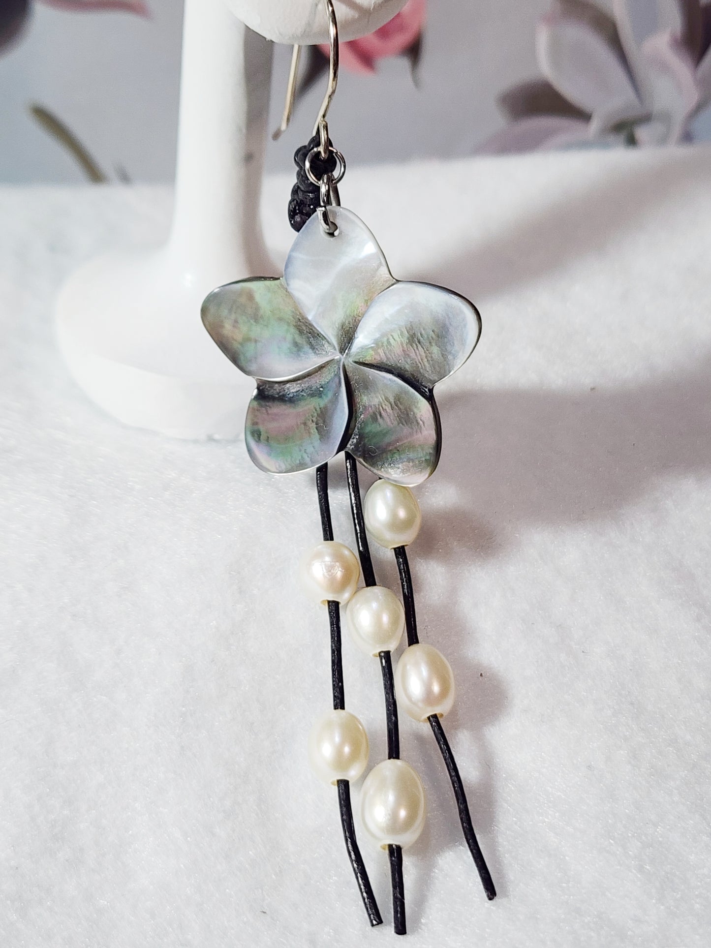 Plumeria Earrings