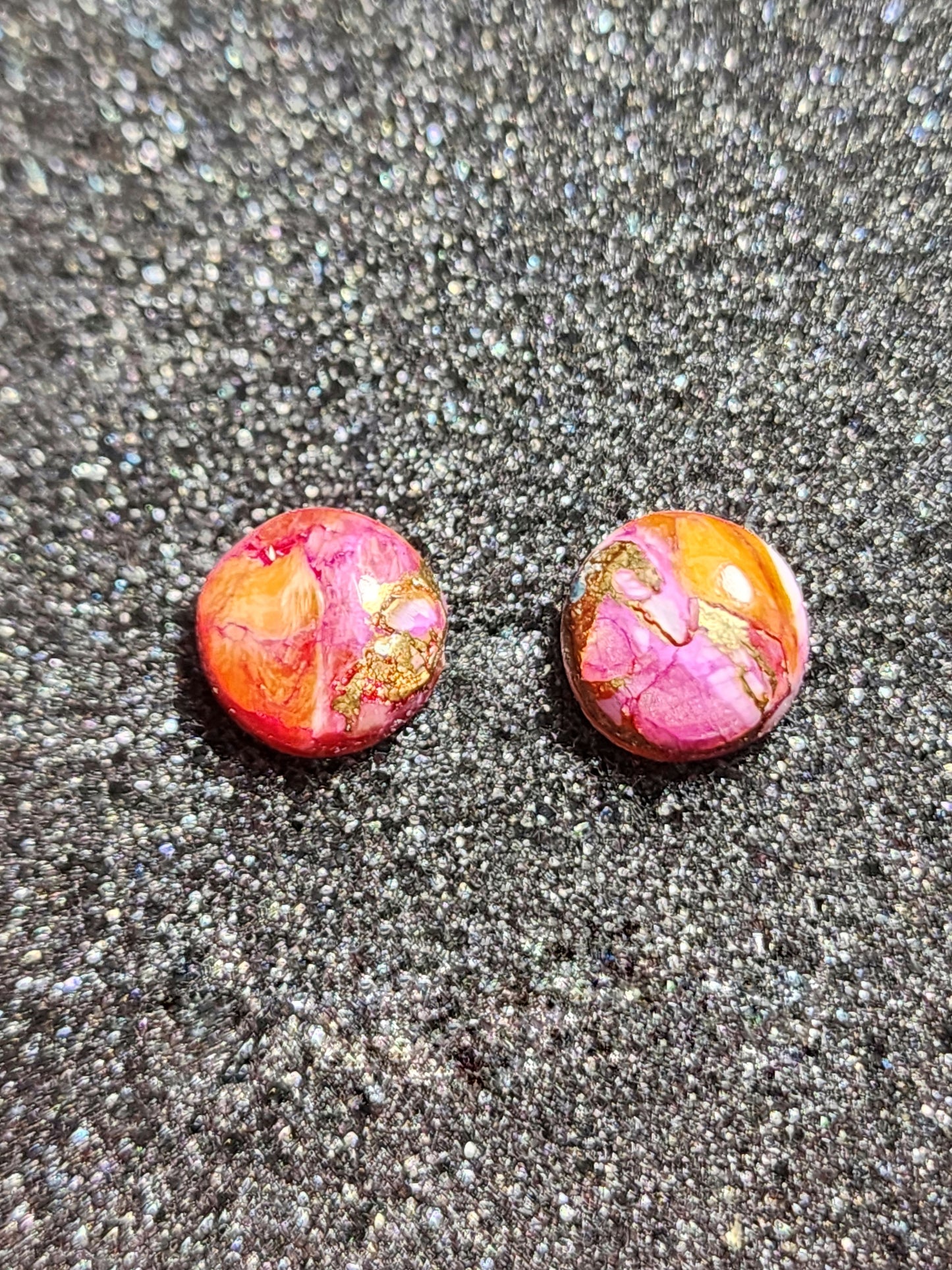 Pink Spiny Oyster Mojave Turquoise Set A