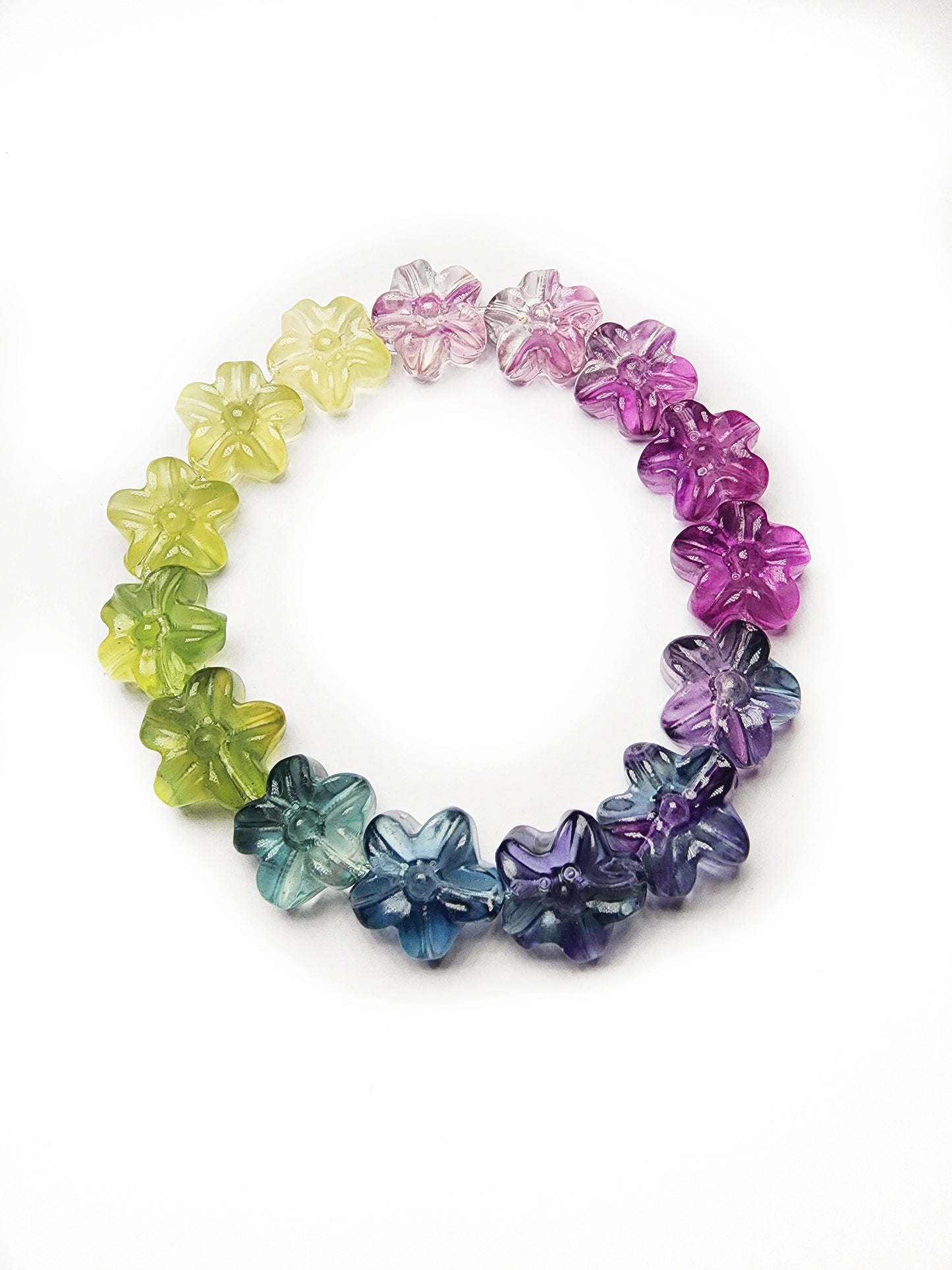Rainbow Fluorite flowers