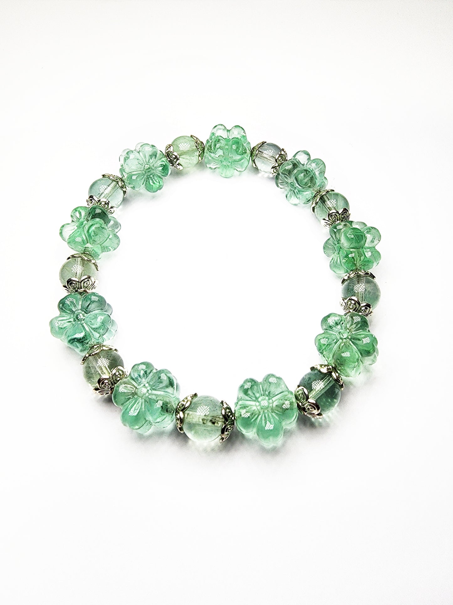 Green Fluorite flowers