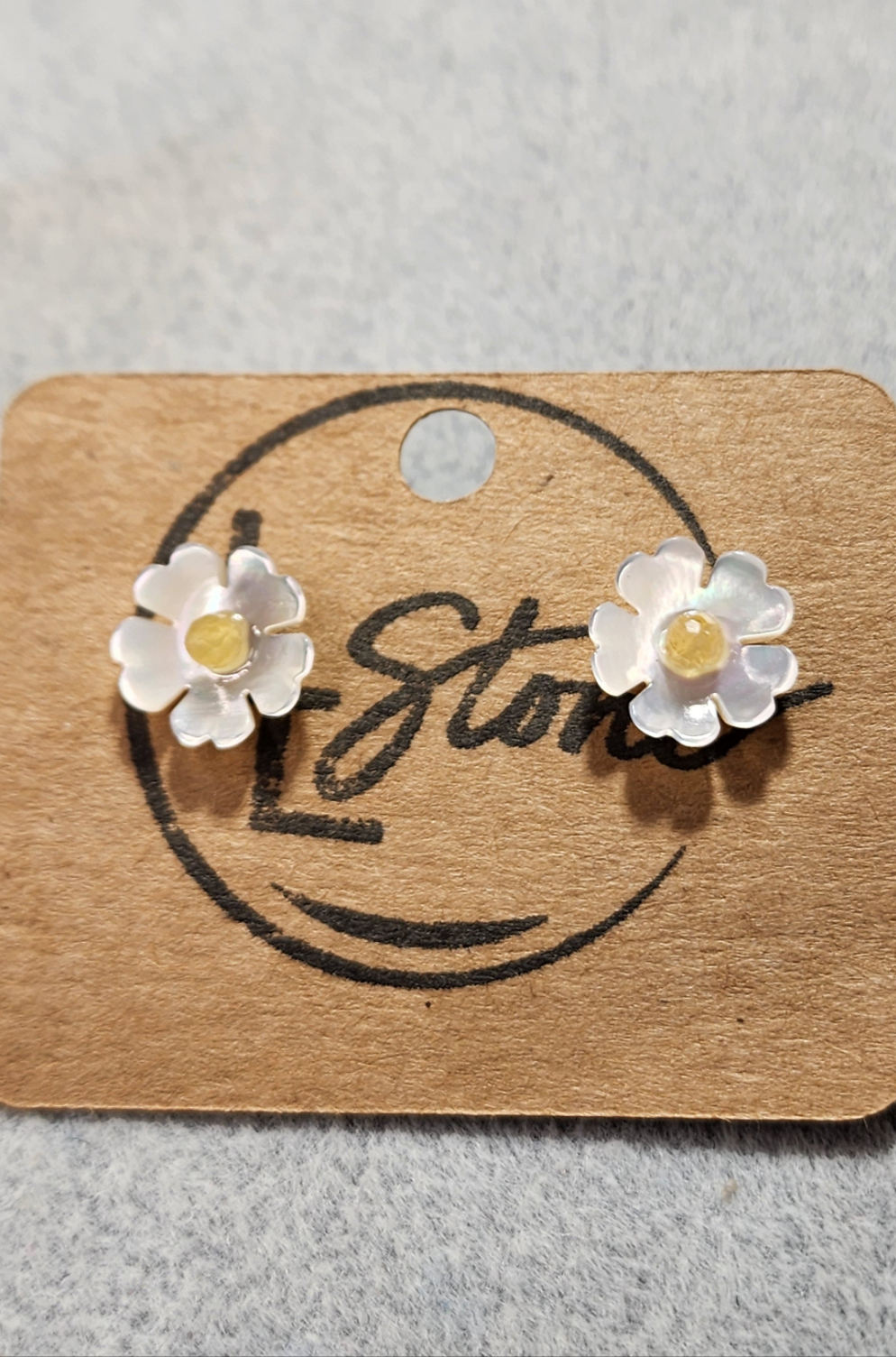 Flower Shell Earrings
