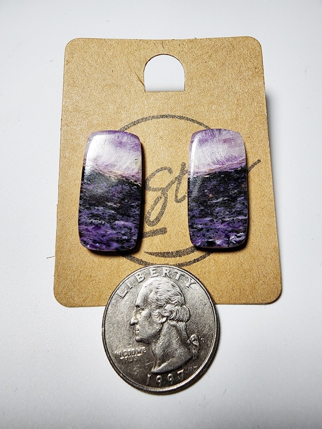 Charoite Earrings