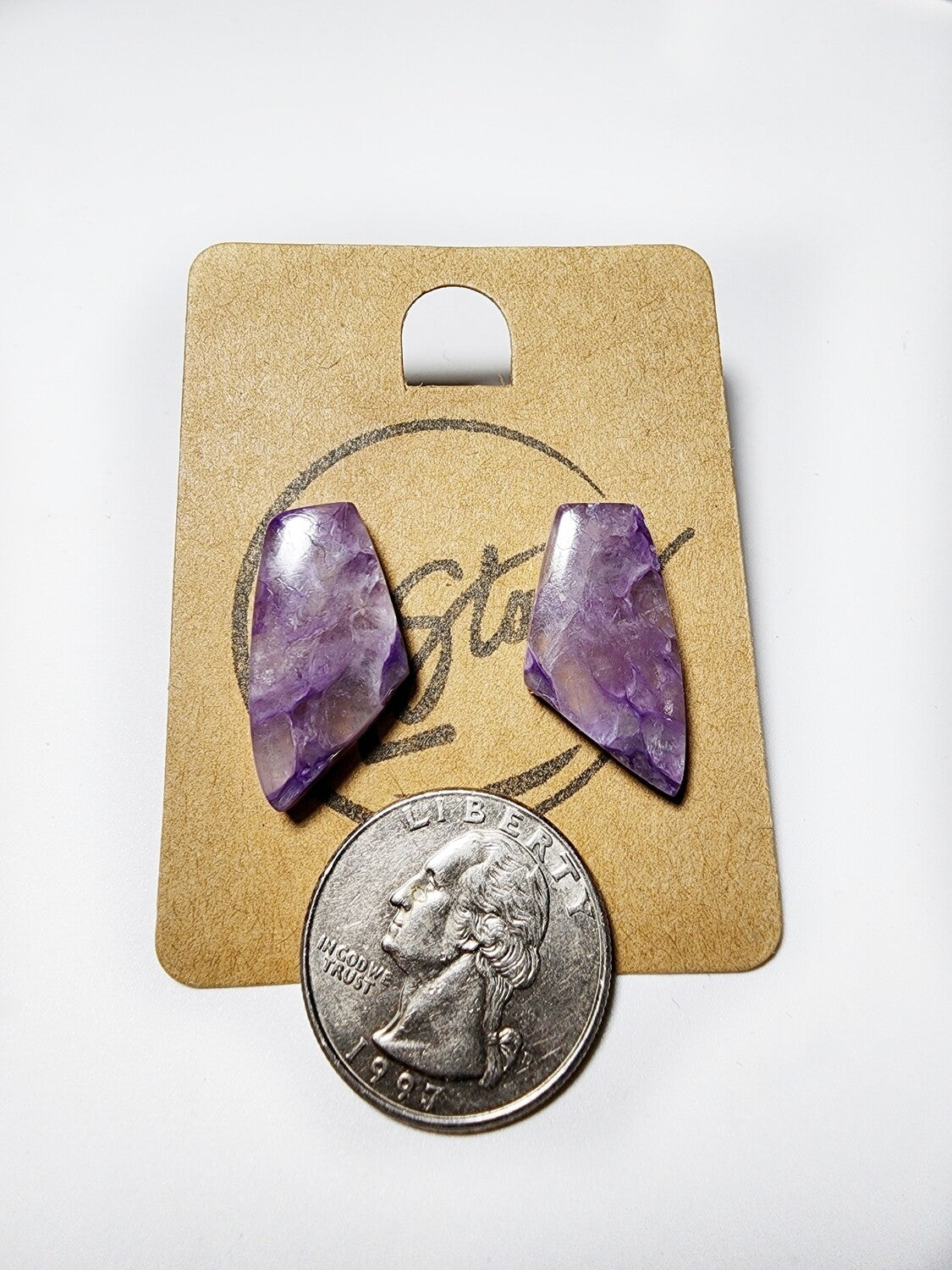 Charoite in Quartz