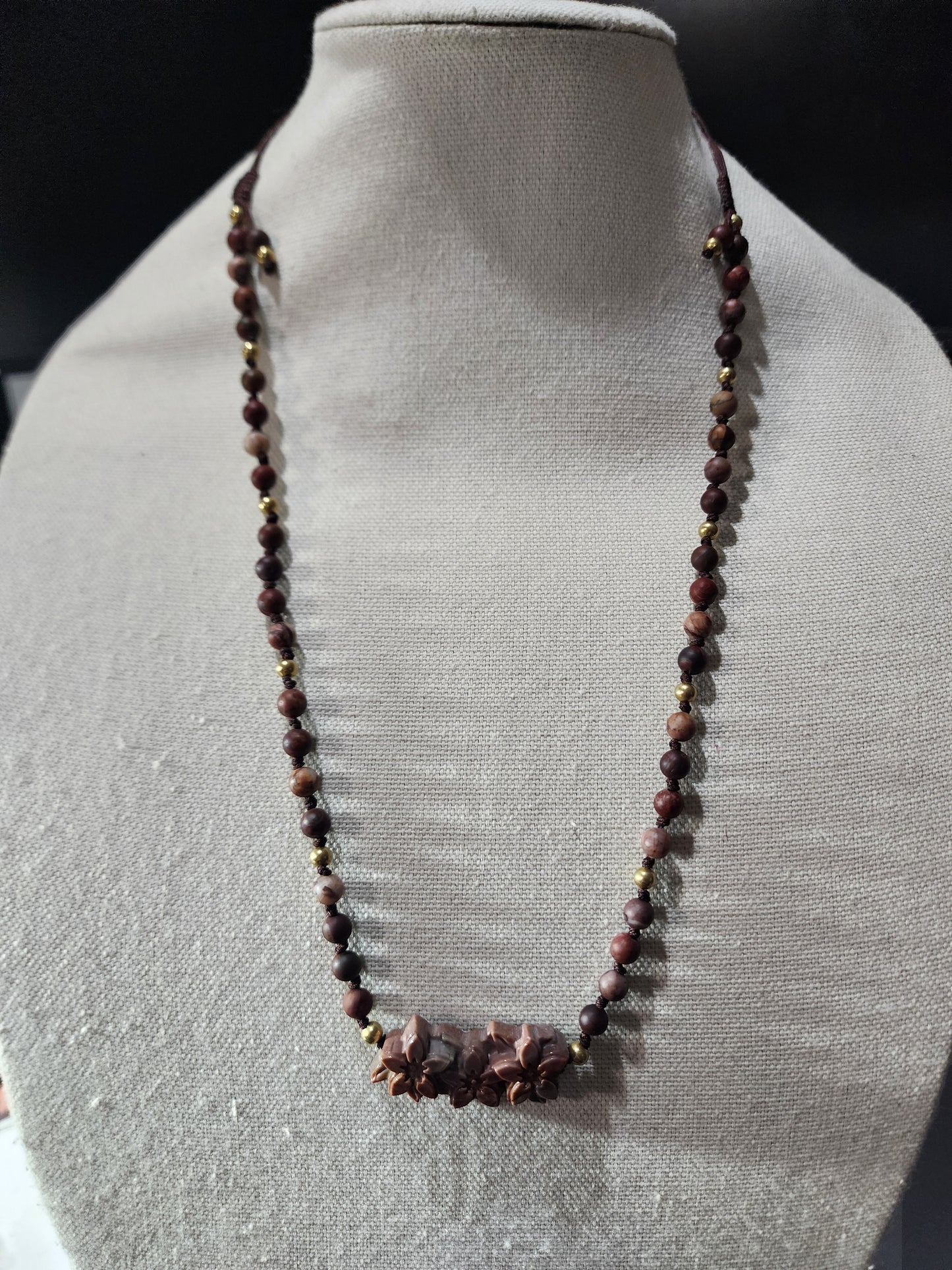 Alashan and Picasso Macrame Necklace