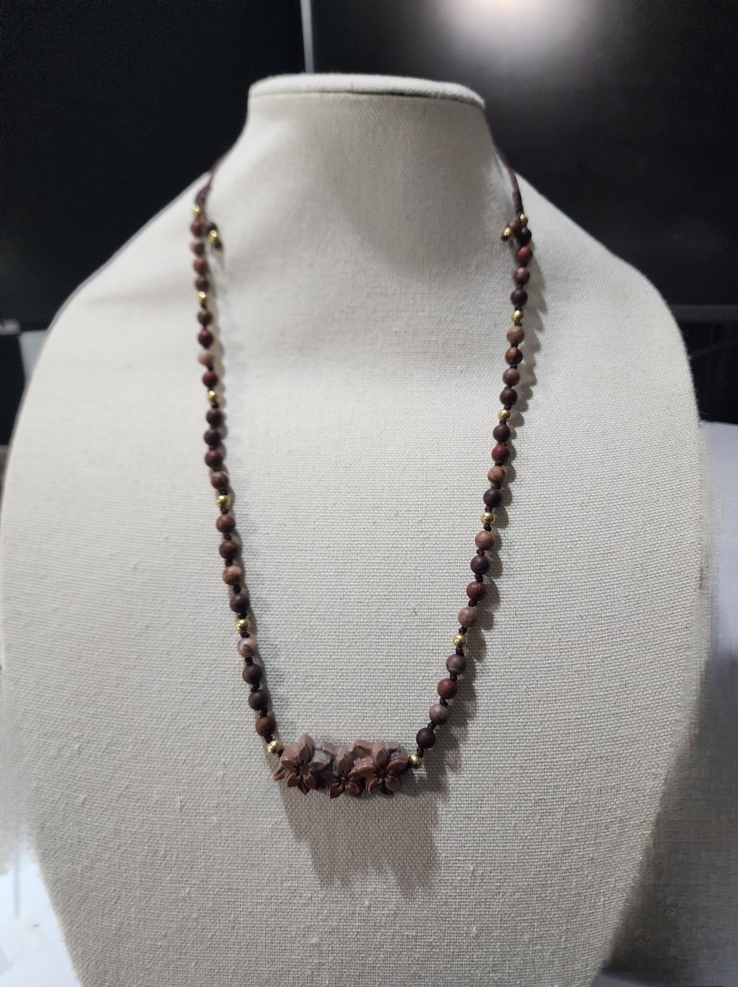Alashan and Picasso Macrame Necklace