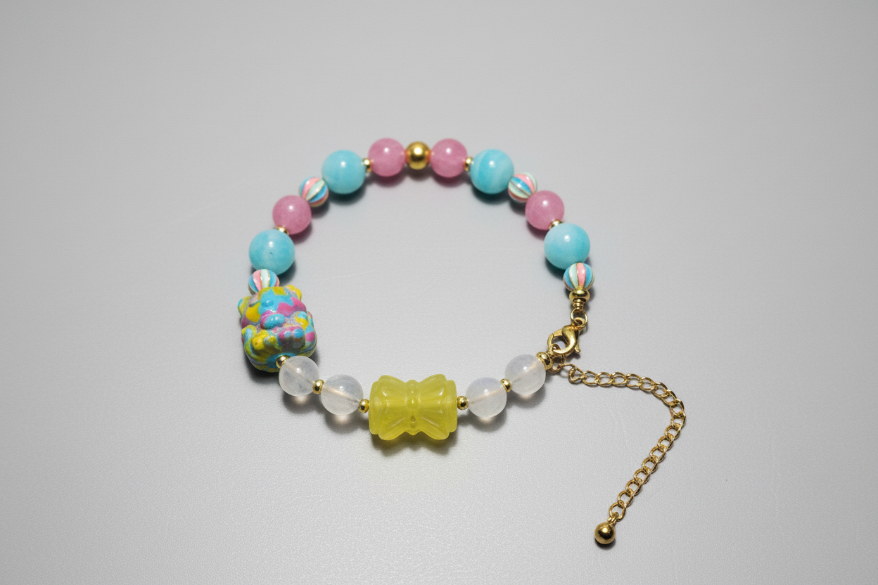 DaQi Ninetails Pink and Aqua