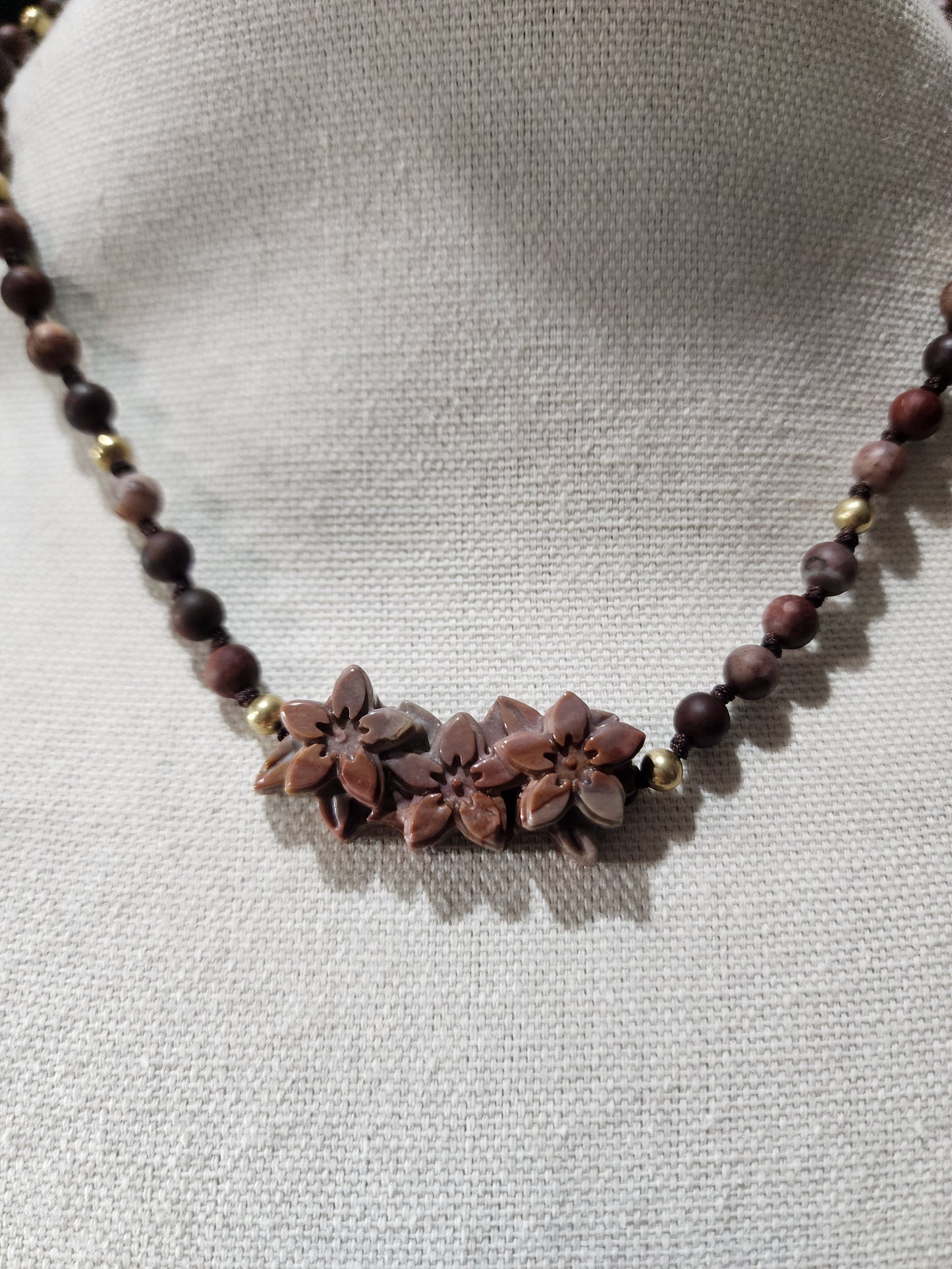 Alashan and Picasso Macrame Necklace