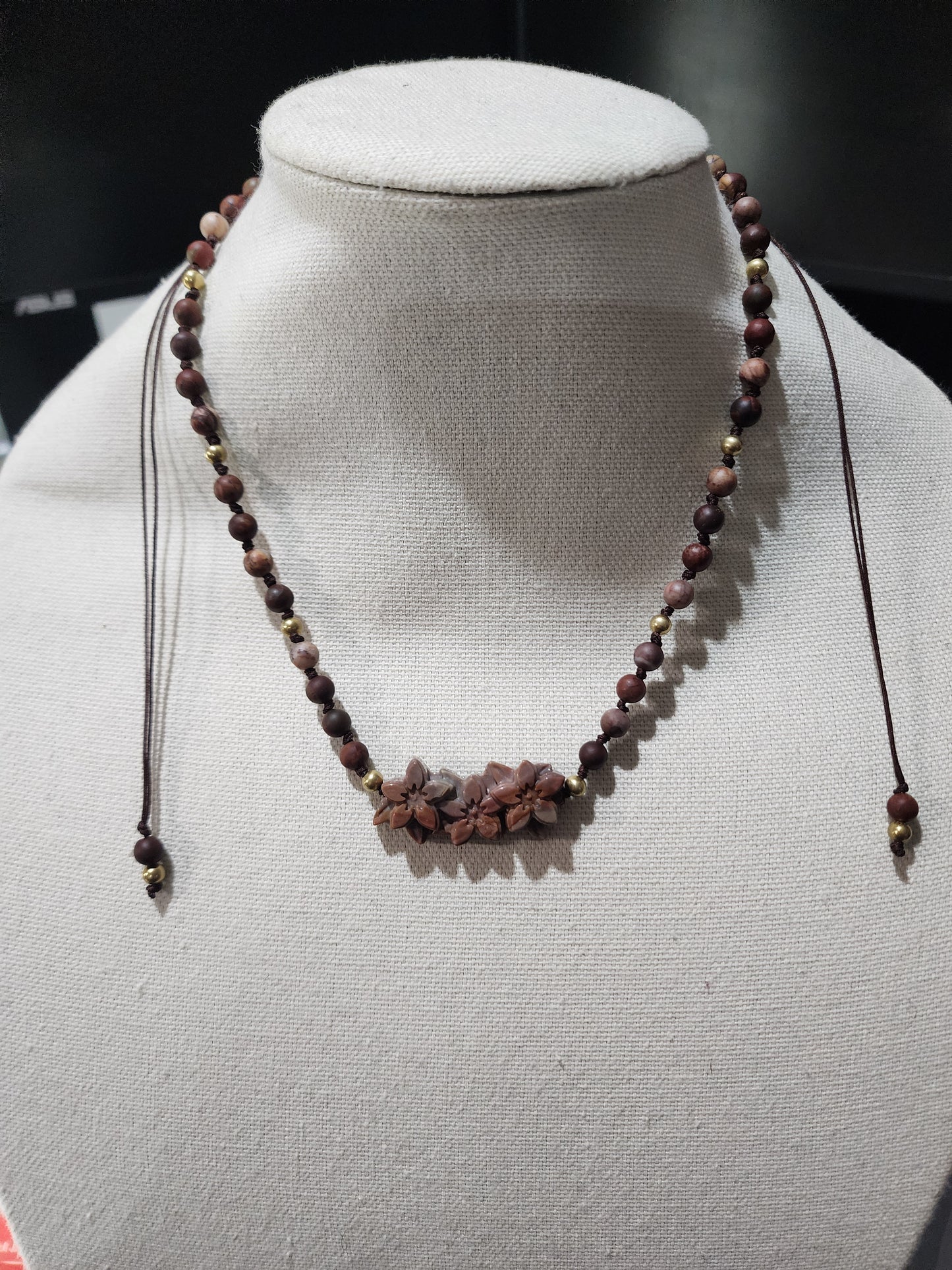 Alashan and Picasso Macrame Necklace