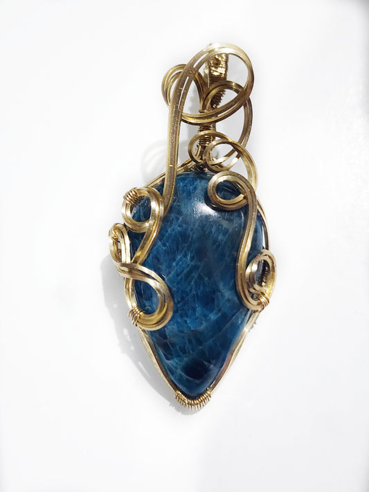 Apatite in Brass