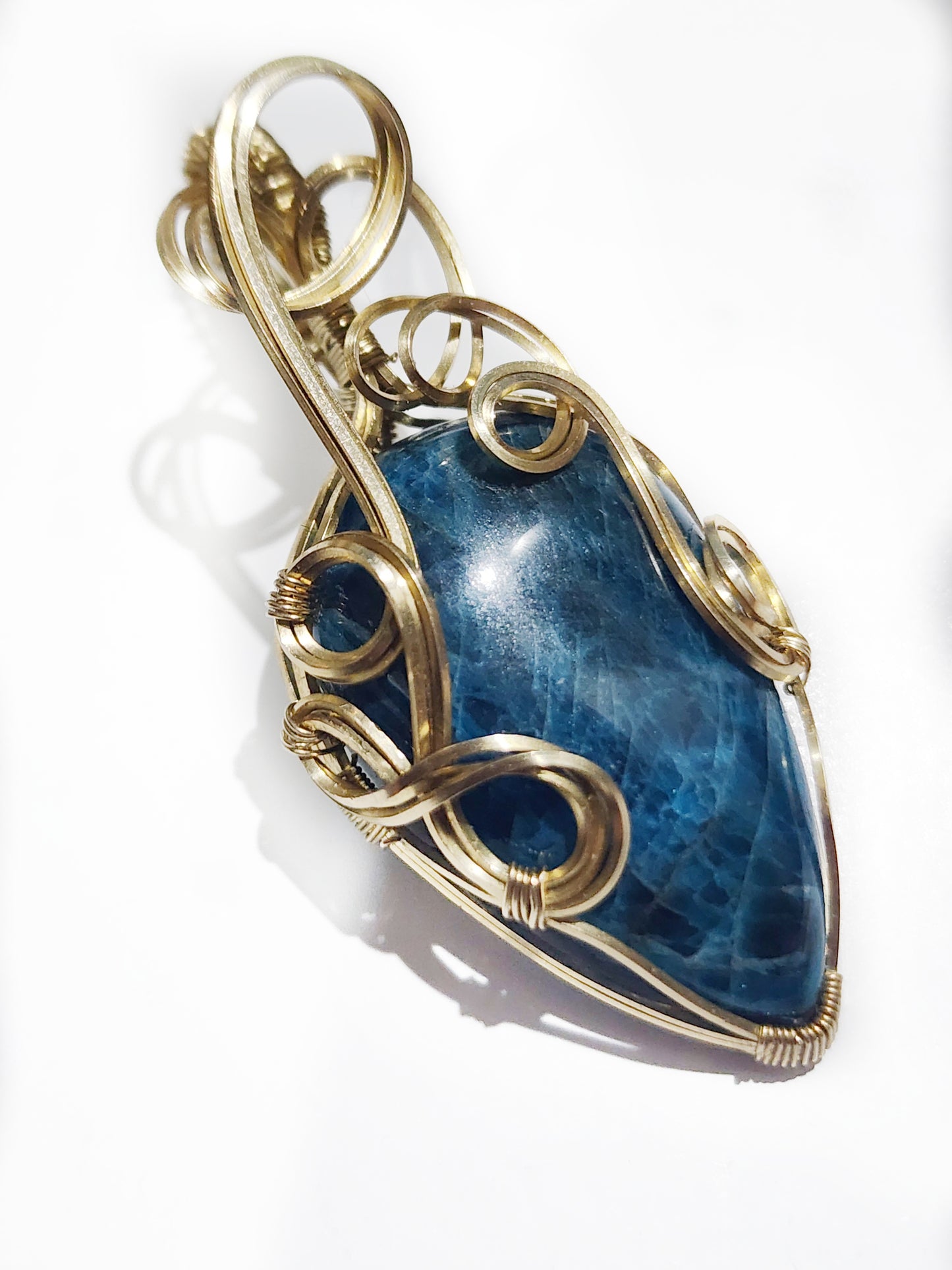 Apatite in Brass