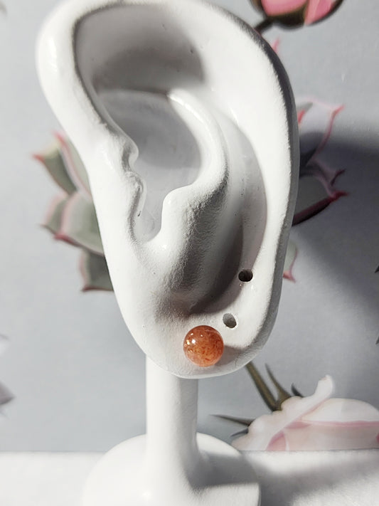 Sunstone Studs