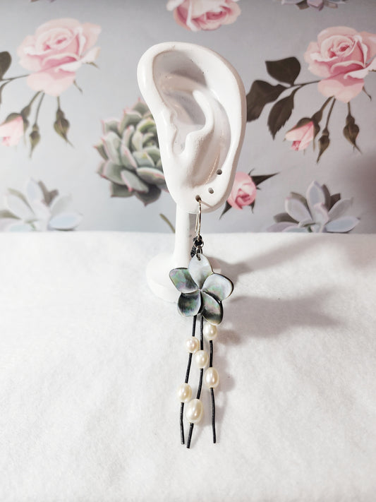 Plumeria Earrings