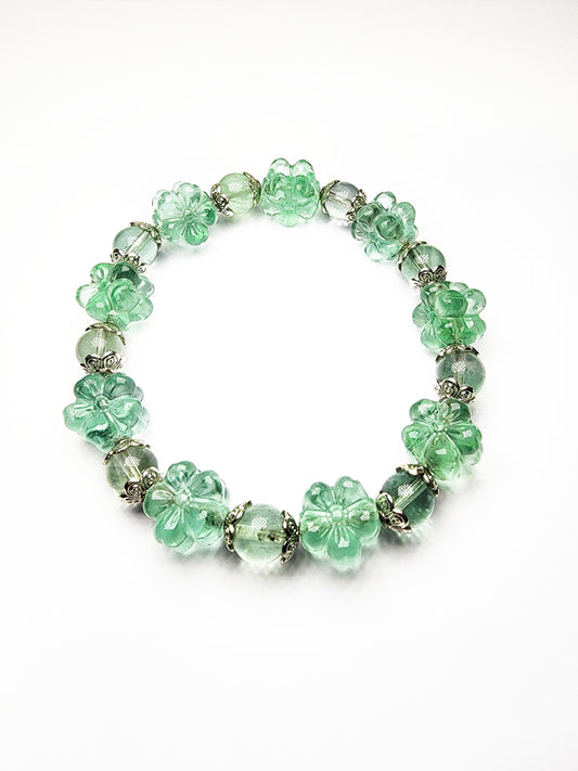 Green Fluorite flowers
