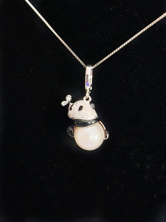 Panda Butterfly Pendant