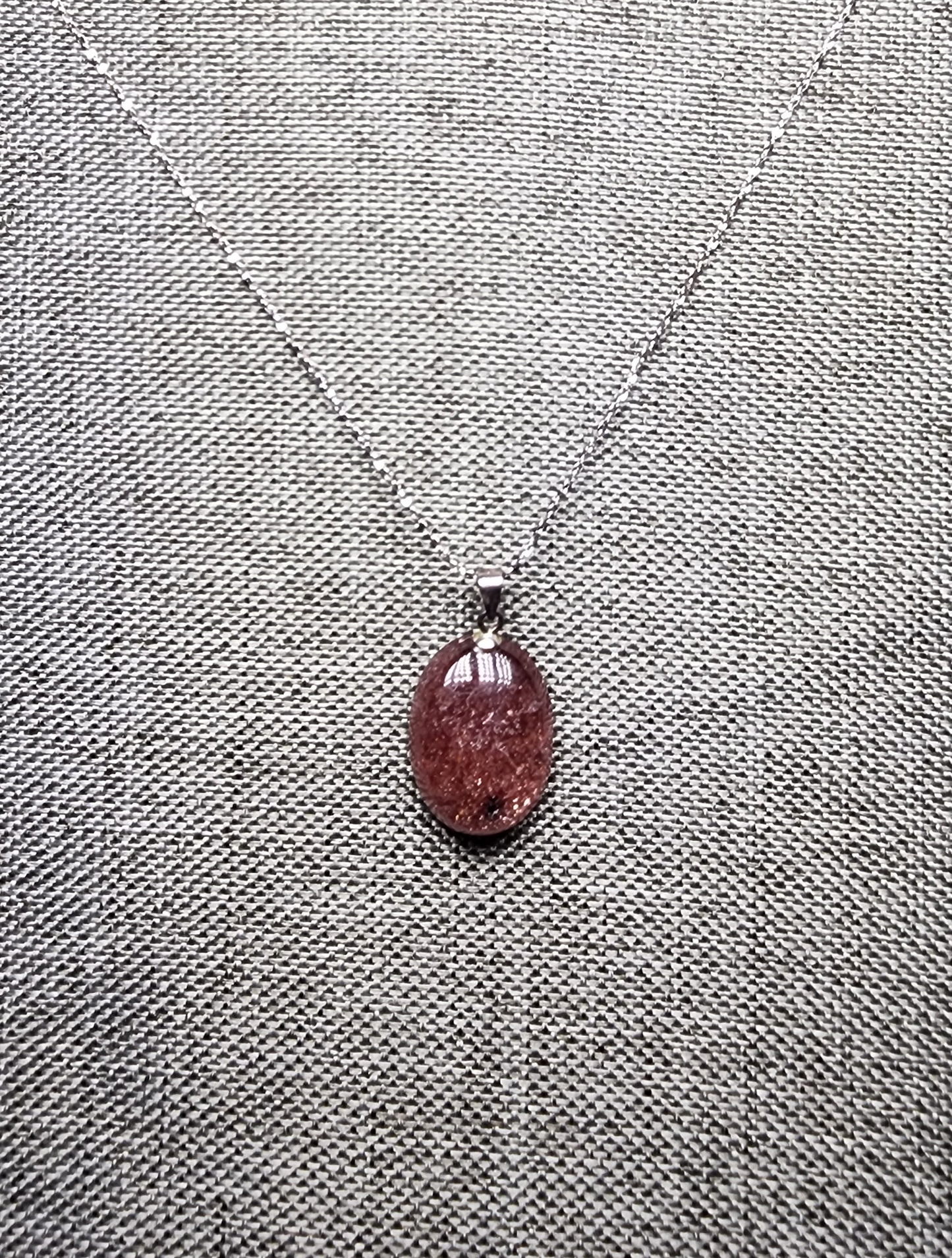 Strawberry Quartz Pendant
