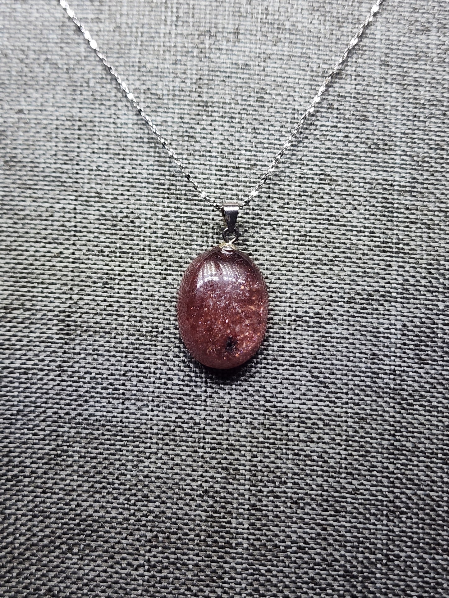 Strawberry Quartz Pendant