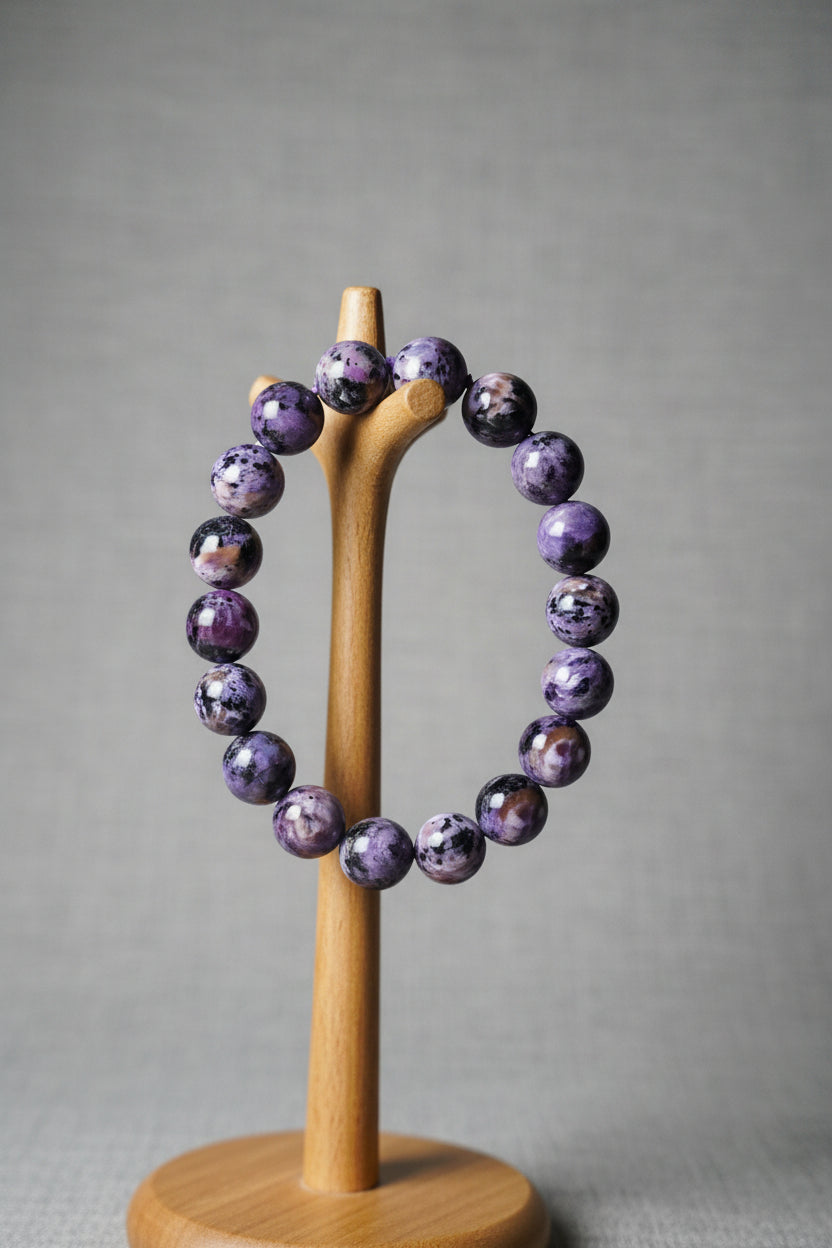 Unique Charoite Bracelet