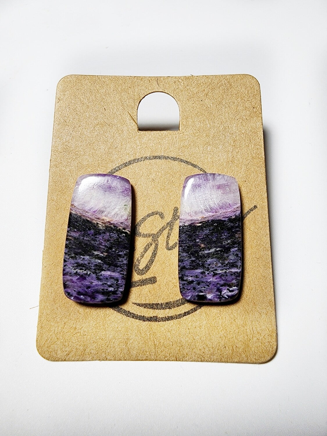 Charoite Earrings