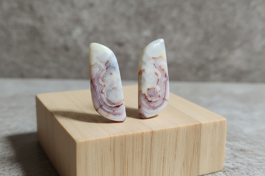 Crazy Lace Agate - Wing Cut