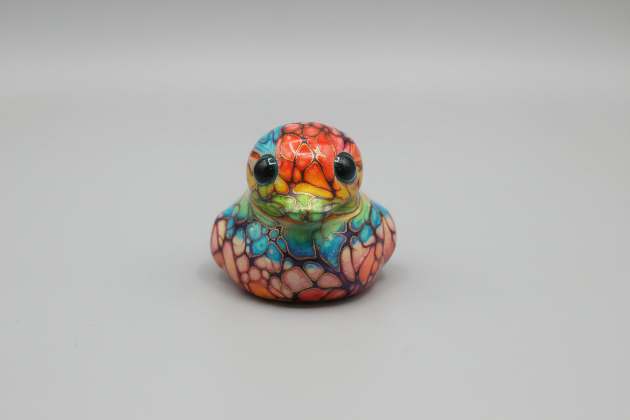 Rainbow DaQi Duck - Red
