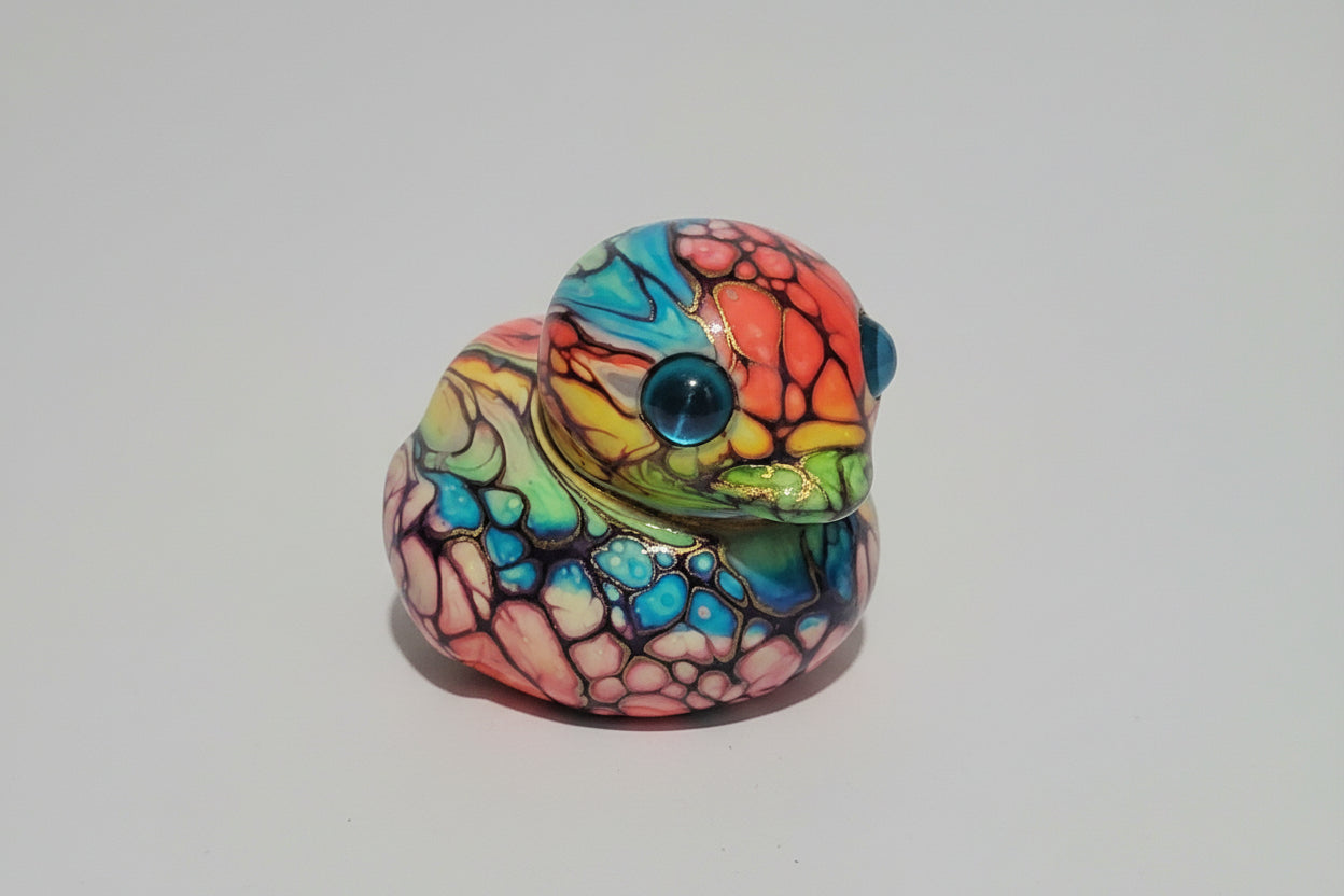 Rainbow DaQi Duck - Red
