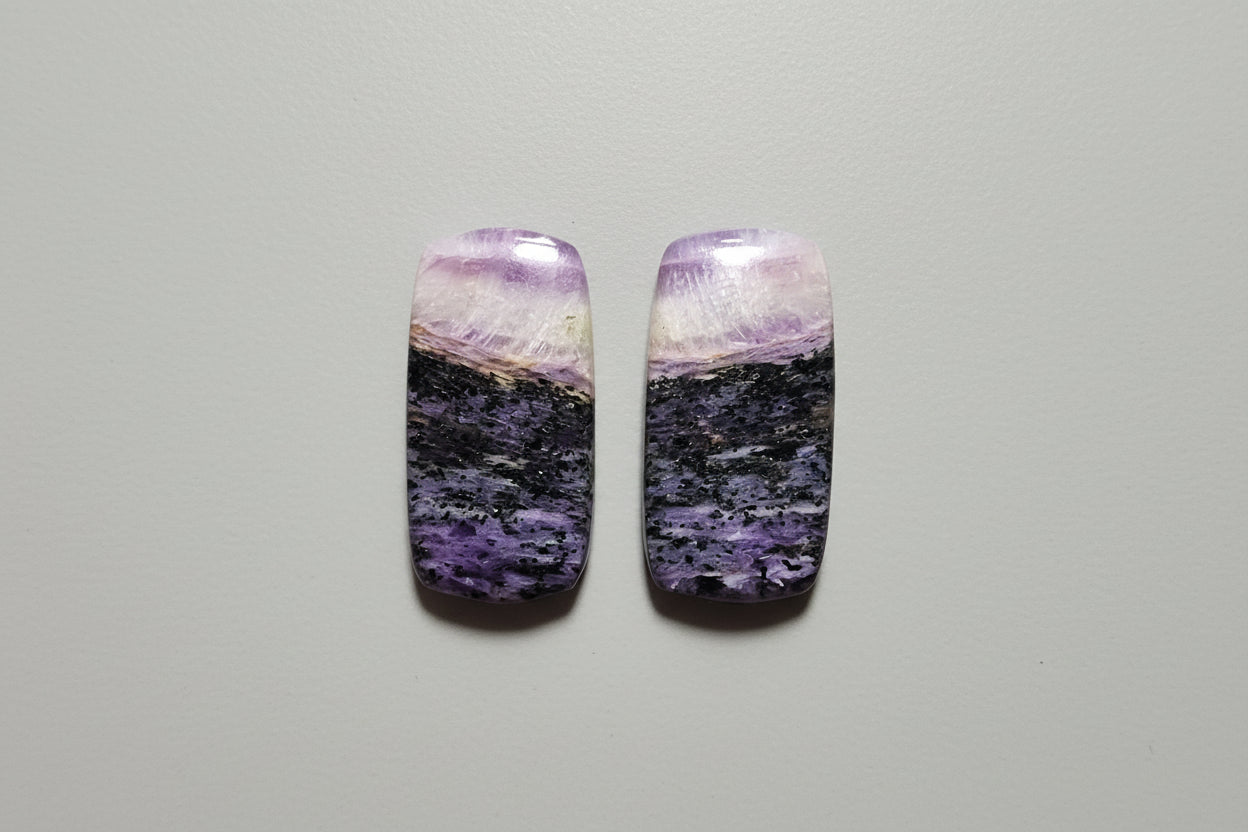 Charoite Earrings