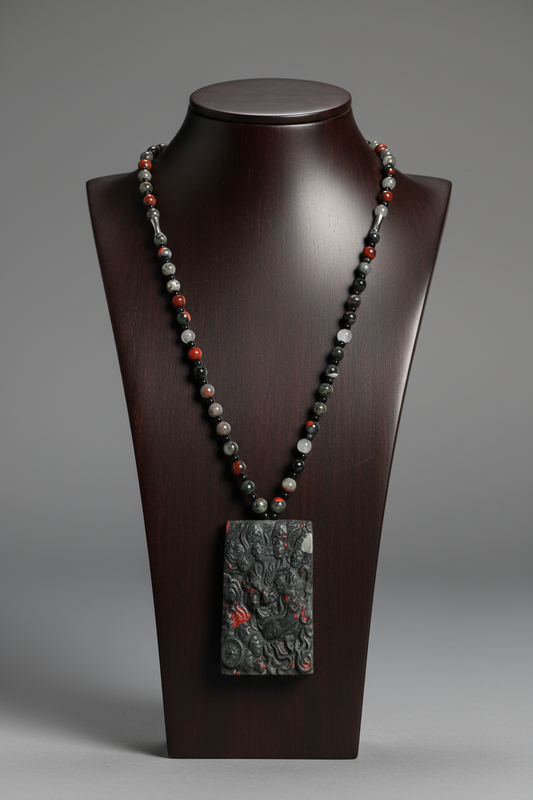 Mahākāla (African Bloodstone)