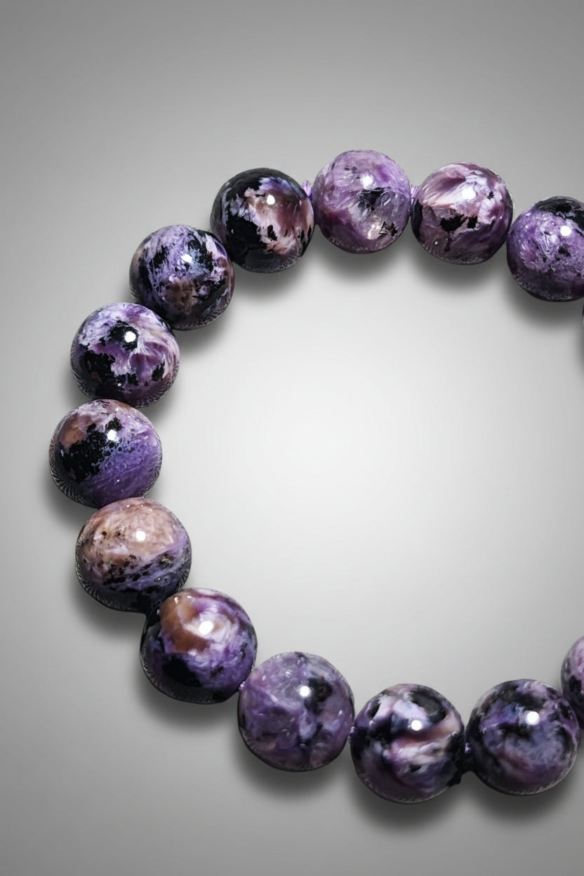Unique Charoite Bracelet