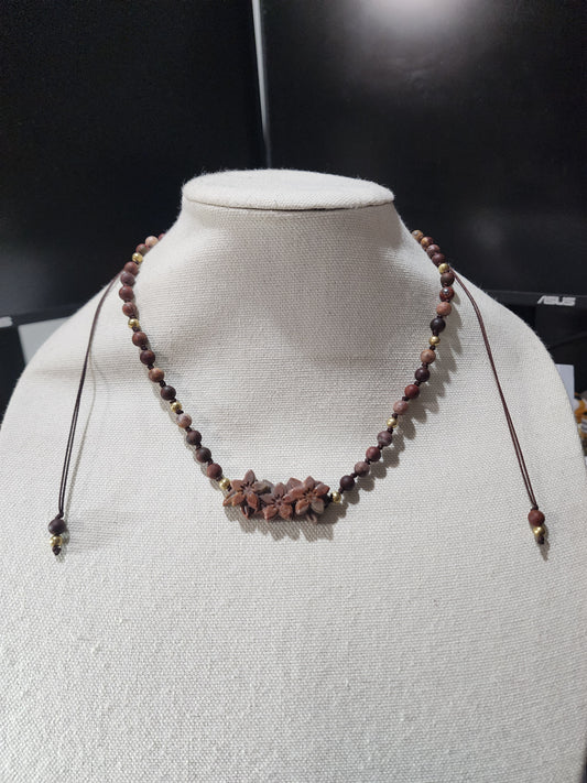 Alashan and Picasso Macrame Necklace